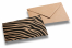 Decorative kraft envelopes - zebra | Bestbuyenvelopes.ie