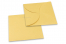 Pochette-style envelopes - Gold | Bestbuyenvelopes.ie