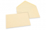 Coloured greeting card envelopes - ivory white, 133 x 184 mm | Bestbuyenvelopes.ie