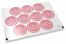 Communion envelope seals - mi primera comunión pink with white wreath | Bestbuyenvelopes.ie