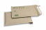 Brown grass-paper bubble envelopes - 175 x 260 mm | Bestbuyenvelopes.ie