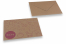 Birth announcement envelopes - Brown + baby pink | Bestbuyenvelopes.ie