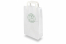Christmas paper carrier bags white - Snowman green | Bestbuyenvelopes.ie