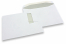 Window envelopes, white, 229 x 324 mm (C4), window on left 40 x 110 mm, window position 20 mm from the left side and 60 mm from the top, 120 gram, gummed closure long side, weight each approx. 20 g. | Bestbuyenvelopes.ie