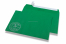 Coloured Christmas envelopes - Green, with snowman | Bestbuyenvelopes.ie