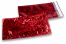 Coloured metallic foil envelopes red holographic - 114 x 229 mm | Bestbuyenvelopes.ie