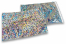 Coloured metallic foil envelopes silver holographic - 162 x 229 mm | Bestbuyenvelopes.ie