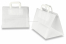Paper carrier bags with folded handles - white 317 x 218 x 245 mm | Bestbuyenvelopes.ie