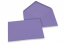 Coloured greeting card envelopes - purple, 133 x 184 mm | Bestbuyenvelopes.ie
