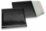 ECO metallic bubble envelopes - black 165 x 165 mm | Bestbuyenvelopes.ie