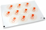 Birth envelope seals - pacifier red | Bestbuyenvelopes.ie