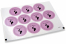 Baptism envelope seals - mi bautizo pink with hearts | Bestbuyenvelopes.ie