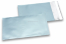 Ice blue coloured matt metallic foil envelopes - 114 x 162 mm | Bestbuyenvelopes.ie