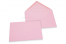 Coloured greeting card envelopes - light pink, 114 x 162 mm | Bestbuyenvelopes.ie