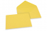 Coloured greeting card envelopes - buttercup yellow, 162 x 229 mm | Bestbuyenvelopes.ie