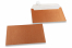 Copper coloured mother-of-pearl envelopes - 114 x 162 mm | Bestbuyenvelopes.ie