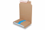Book packaging - wrap the package around the book - brown | Bestbuyenvelopes.ie