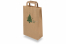 Christmas paper carrier bags brown - Christmas tree green | Bestbuyenvelopes.ie