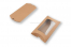 Brown pillow boxes  - 114 x 162 x 35 mm - with window 70 x 120 mm | Bestbuyenvelopes.ie