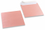 Baby pink coloured mother-of-pearl envelopes - 170 x 170 mm | Bestbuyenvelopes.ie