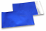 Dark blue coloured matt metallic foil envelopes - 114 x 162 mm | Bestbuyenvelopes.ie