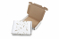Printed shipping boxes - feathers gold | Bestbuyenvelopes.ie