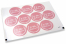 Baptism envelope seals - il mio battesimo pink with white wreath | Bestbuyenvelopes.ie