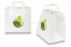 Paper carrier bags with folded handles - printed example | Bestbuyenvelopes.ie