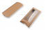Brown pillow boxes  - 110 x 220 x 35 mm - with window 70 x 180 mm | Bestbuyenvelopes.ie