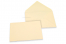 Coloured greeting card envelopes - ivory white, 114 x 162 mm | Bestbuyenvelopes.ie