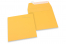Gold-yellow coloured paper envelopes - 160 x 160 mm | Bestbuyenvelopes.ie