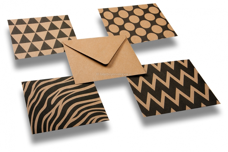 Decorative kraft envelopes - compilation