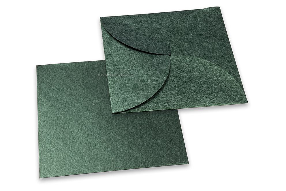 Pochette-style envelopes - Green