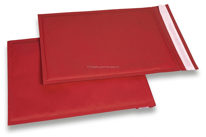 Coloured air-cushioned envelopes - Red, 170 gr
