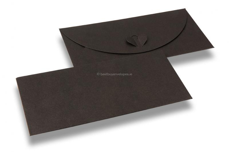 Envelopes with heart clasp - Bronze