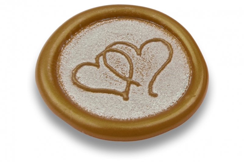 Wax seals - Hearts