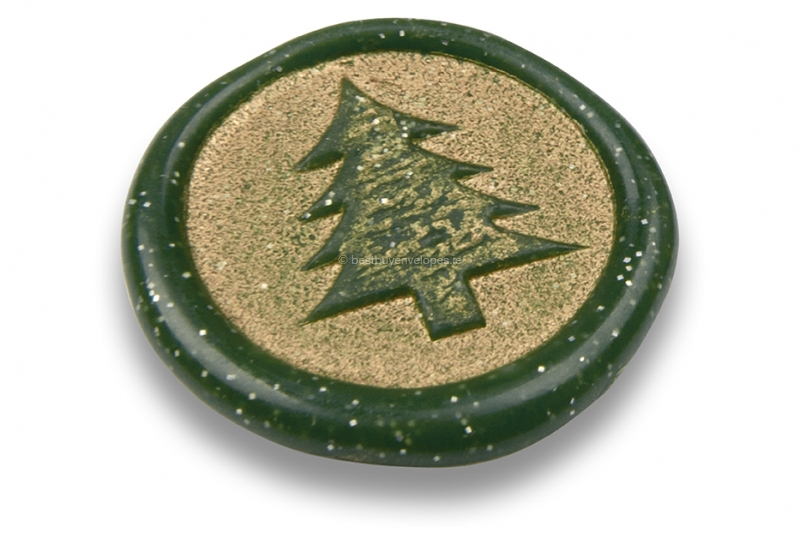 Wax seals - Christmas tree