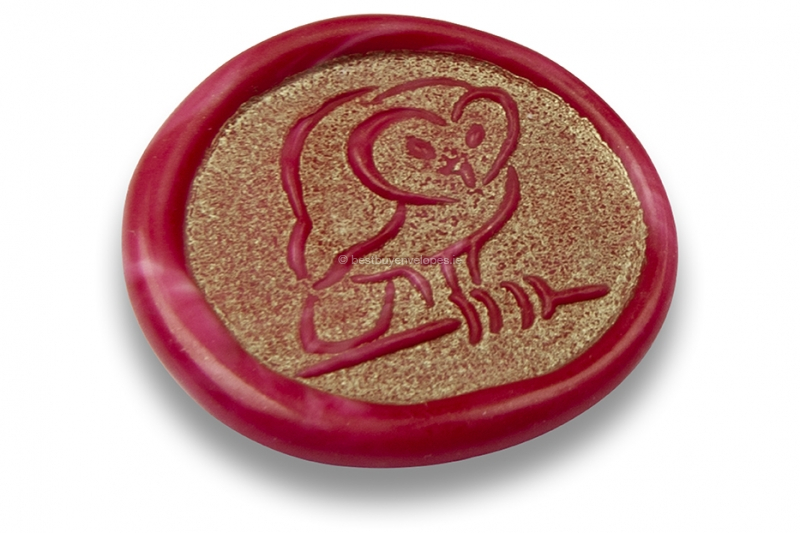 Wax seals - Owl