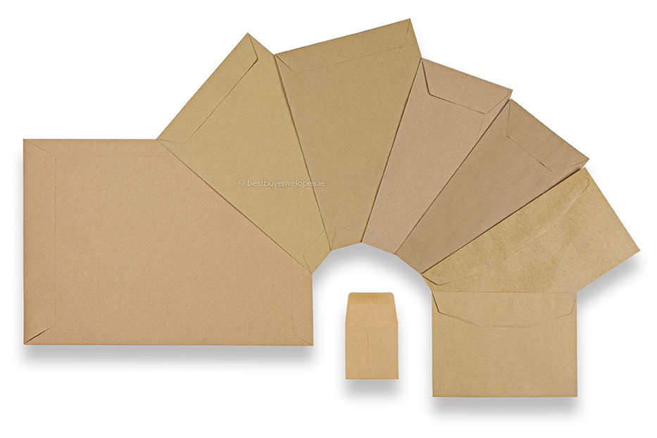 Recycled business envelopes
