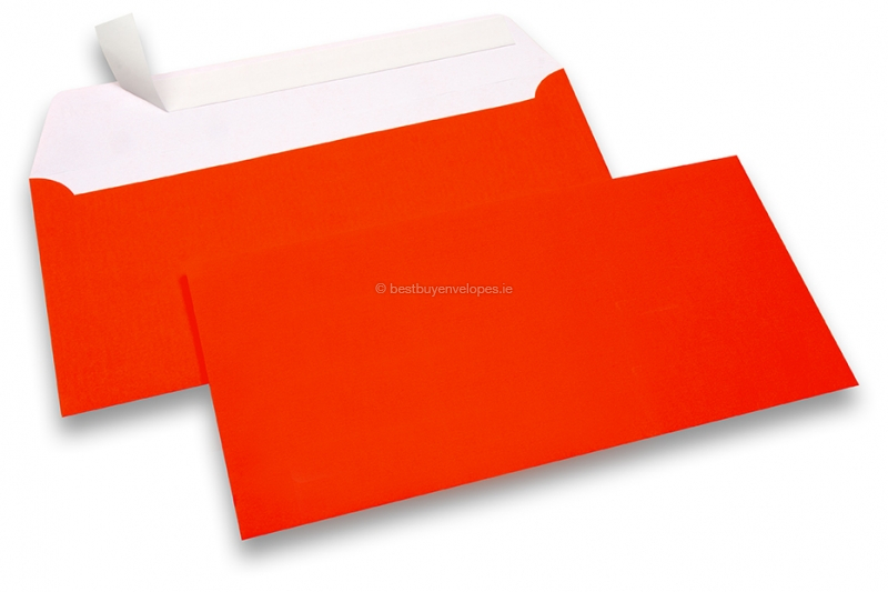 Neon envelopes - red, without window