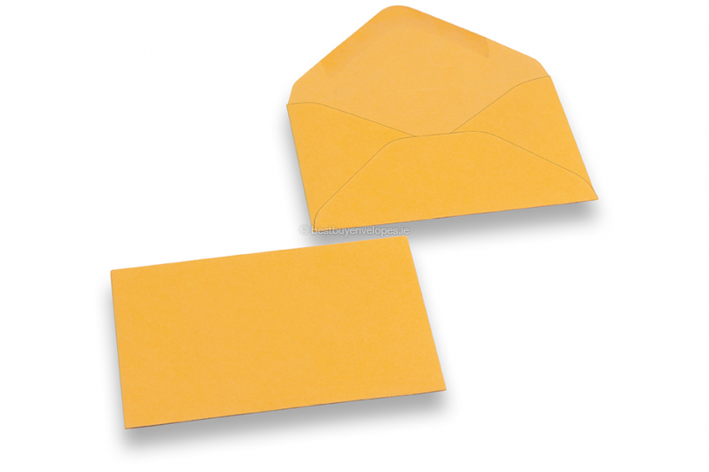 Yellow-gold mini envelopes