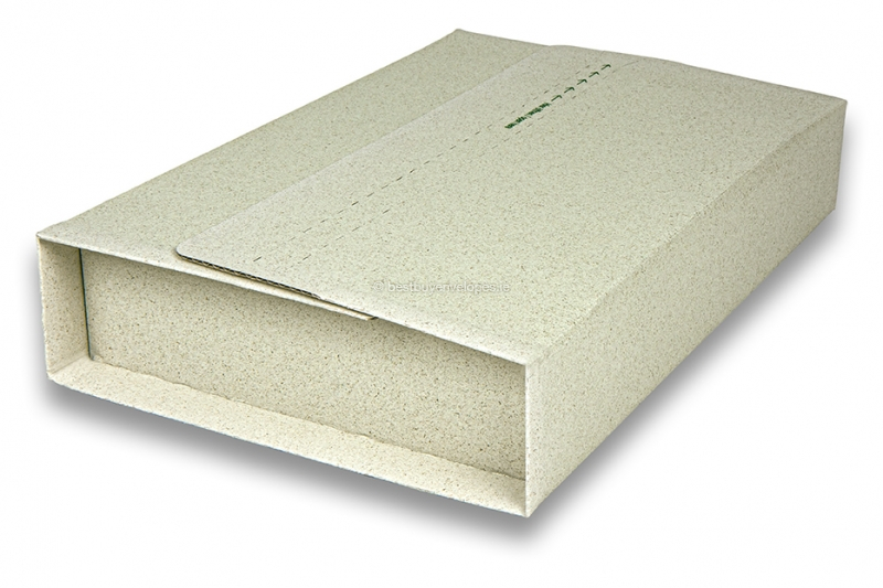 Grass-paper book packaging