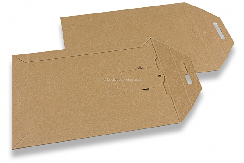Reclosable cardboard envelopes - 215 x 270 mm