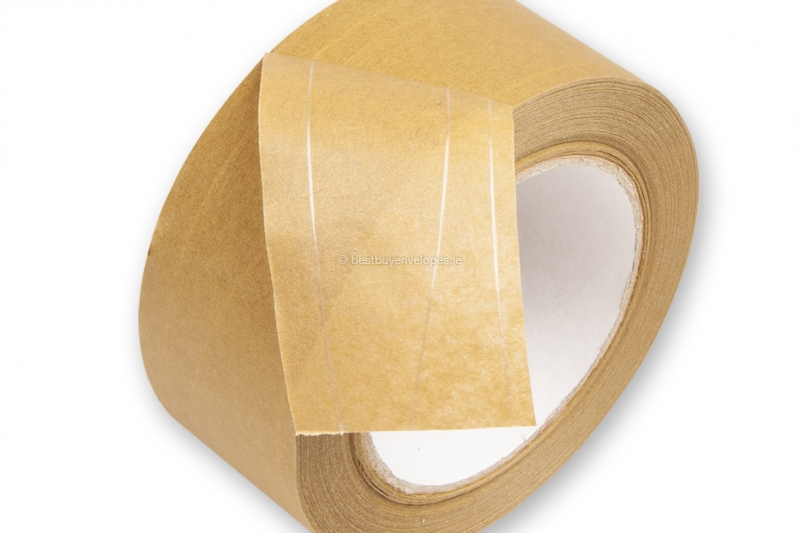 Paper tape reinforced with wire