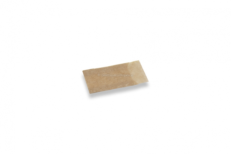 Glassine envelopes  brown - 45 x 60 mm