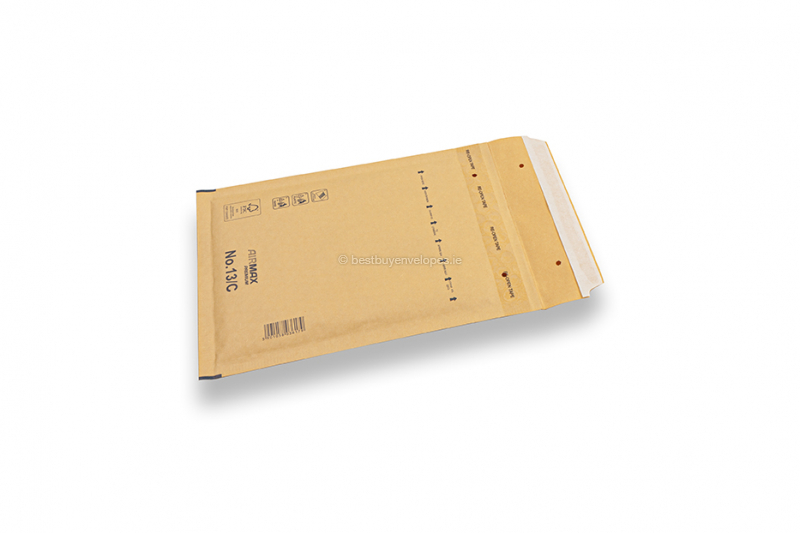 Brown bubble envelopes (80 gsm) - 150 x 215 mm (C13)