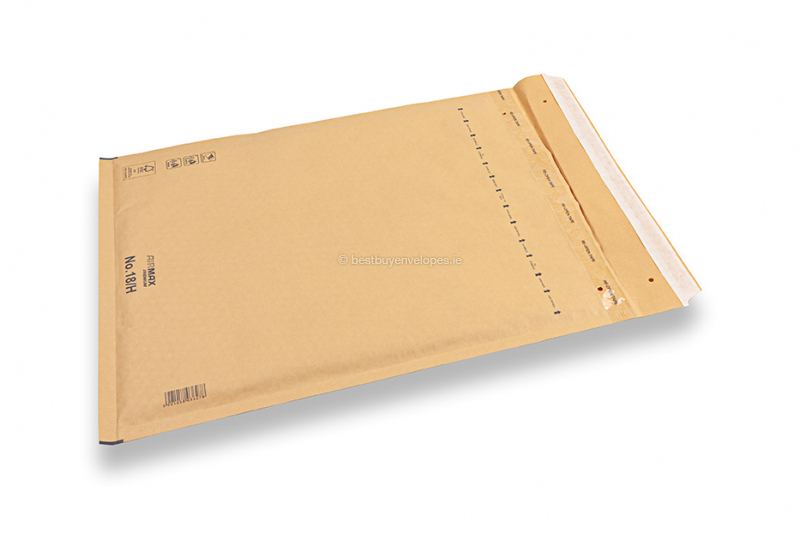Brown bubble envelopes (80 gsm) - 270 x 360 mm (H18)