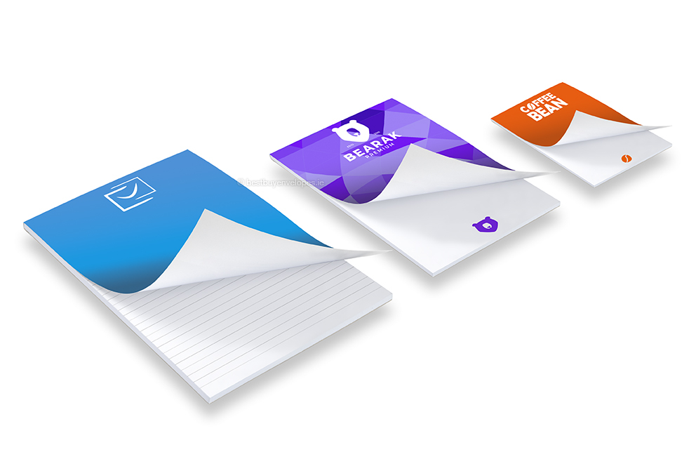 Printed notepads - with cover