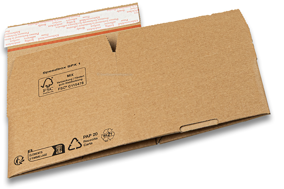 Crash lock box - brown, 160 x 130 x 70 mm - SPX1