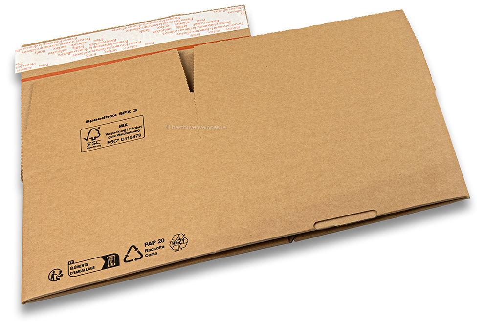 Crash lock box - brown, 213 x 153 x 109 mm - SPX3